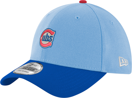 Chicago Cubs 2nd Alternate Sky Blue/Royal New Era 39THIRTY Flex Hat Official Team Hat Sports Fan Cap