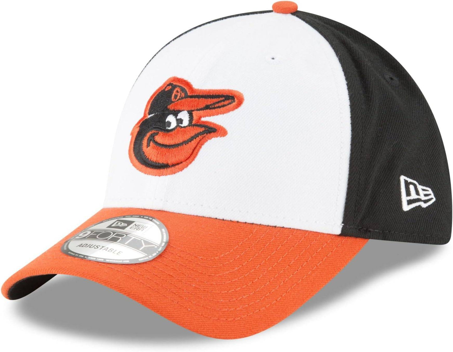 Men's Baltimore Orioles The League 9FORTY Adjustable Home Cap Official Team Hat Sports Fan Cap
