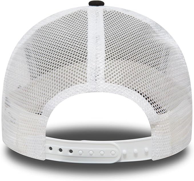 New York Yankees MLB A-Frame Trucker New Era White/Black Official Team Hat Sports Fan Cap