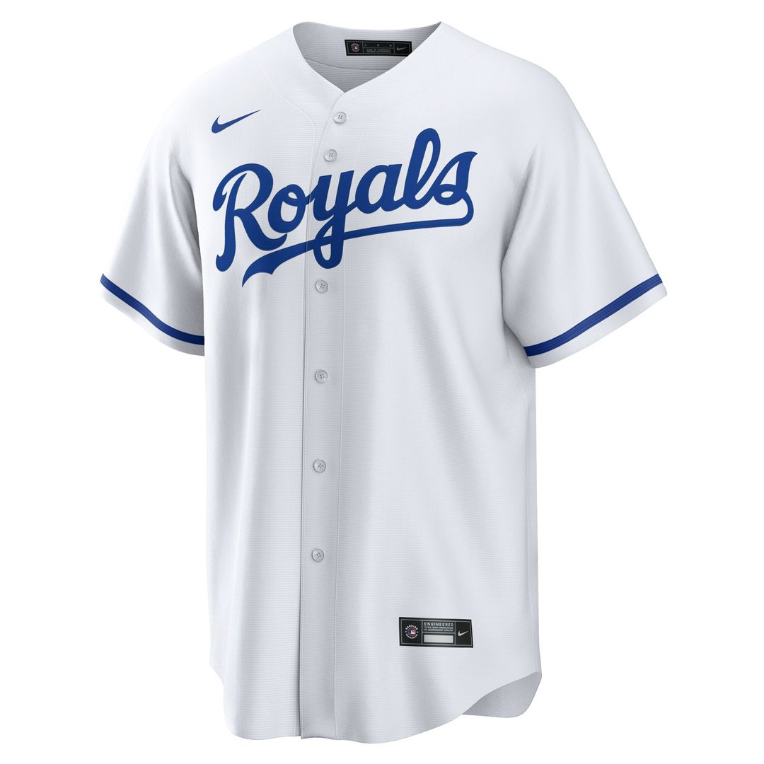 Michael Massey Kansas City Royals Nike Home Replica Jersey - White