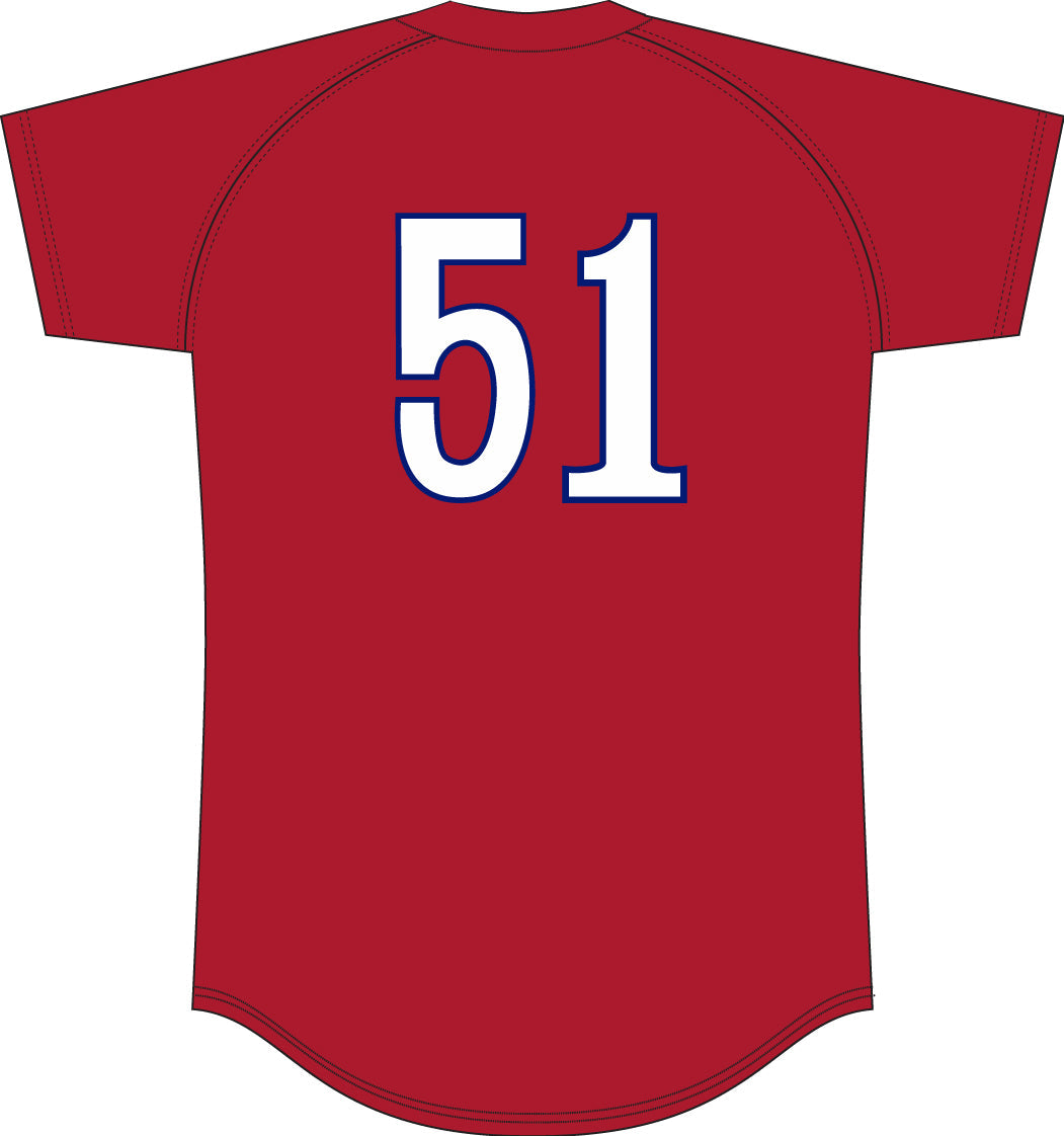 Men's Randy Johnson Montreal Expos Mitchell & Ness Batting Practice Jersey - Red Official Team Jersey Sports Fan Apparel