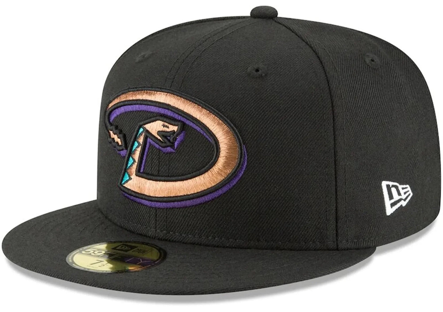 Men's Arizona Diamondbacks New Era Black Wool 1999 59FIFTY Fitted Hat Official Team Hat Sports Fan Cap