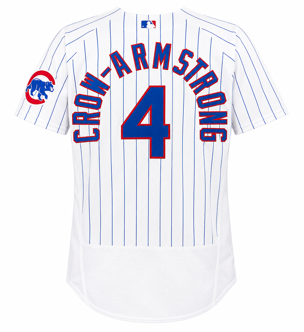 Men's Chicago Cubs Pete Crow-Armstrong Nike Home White Authentic Player Jersey Official Team Jersey Sports Fan Apparel