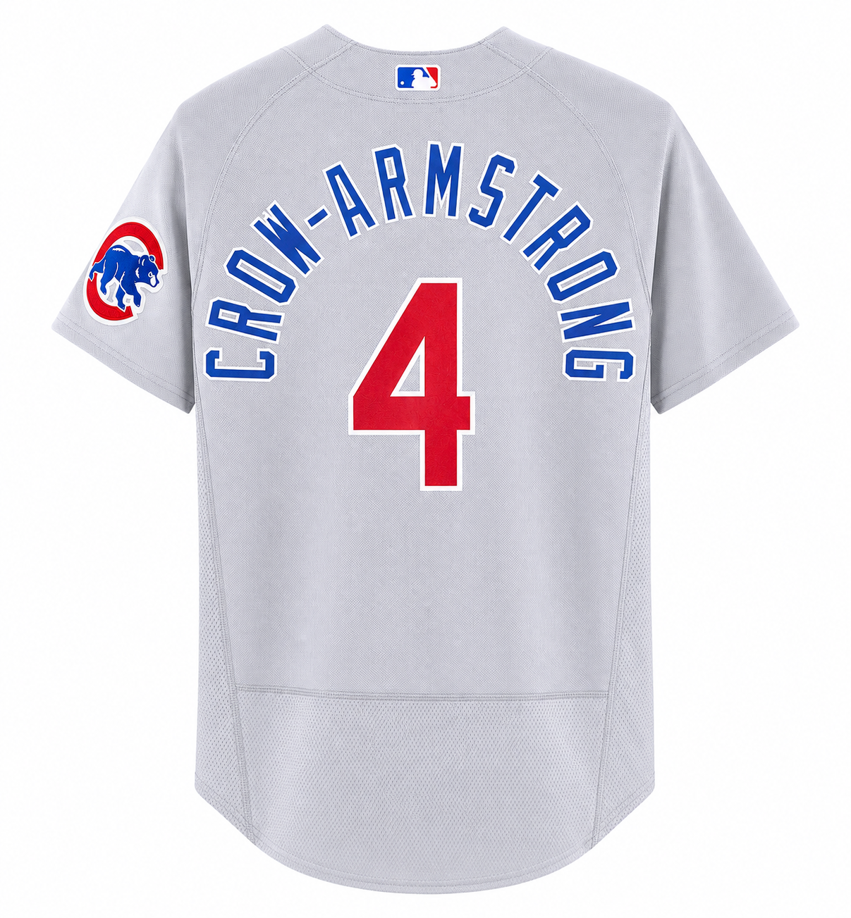 Men's Chicago Cubs Pete Crow-Armstrong Nike Road Gray Authentic Player Jersey Official Team Jersey Sports Fan Apparel