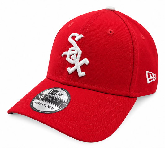 Chicago White Sox Classic 1972 Cooperstown Classics Red 39THIRTY Flex Fit New Era Hat Official Team Hat Sports Fan Cap