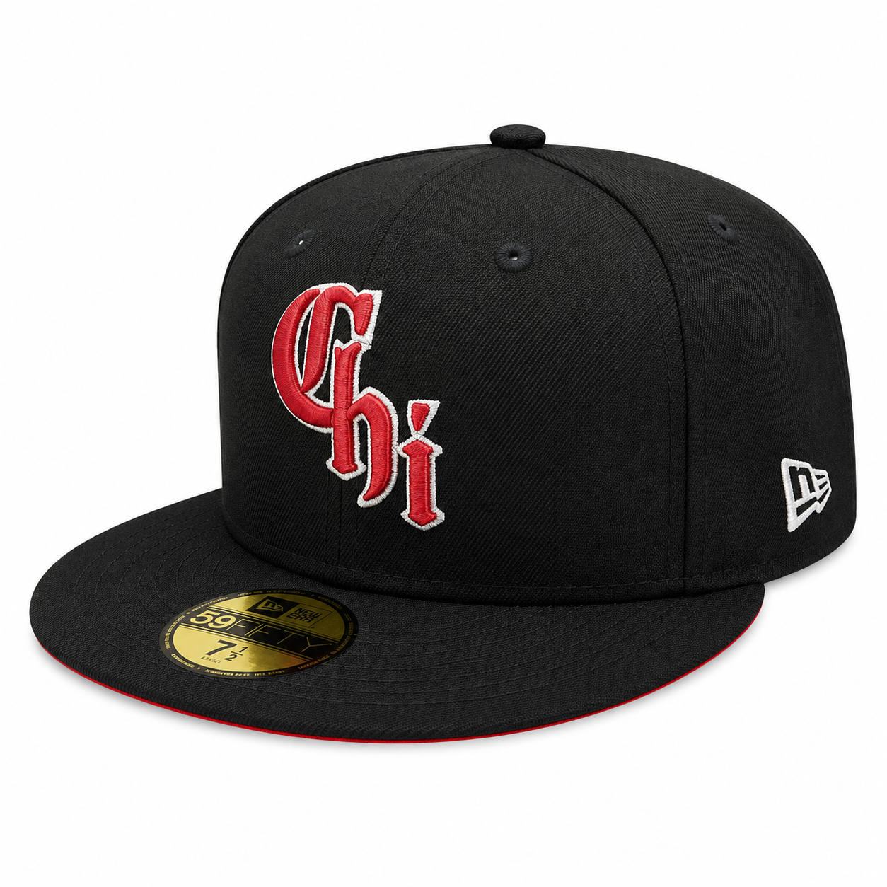 Chicago White Sox New Era City Connect Red/Black 59FIFTY Fitted Hat Official Team Hat Sports Fan Cap