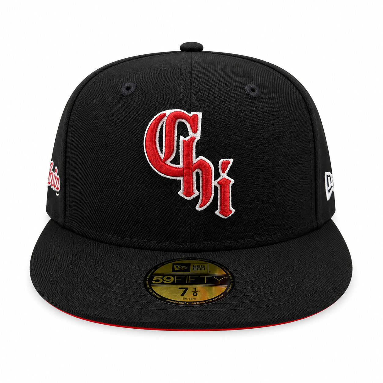 Chicago White Sox New Era City Connect Red/Black 59FIFTY Fitted Hat Official Team Hat Sports Fan Cap