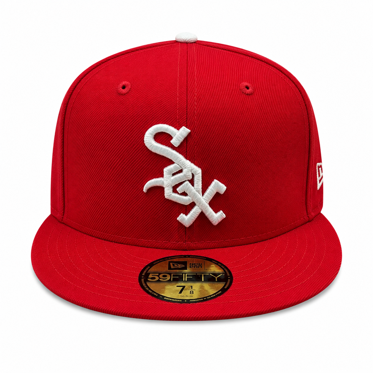 Chicago White Sox Collection 1972 New Era Cooperstown Classics Red 59FIFTY Fitted Hat Official Team Hat Sports Fan Cap