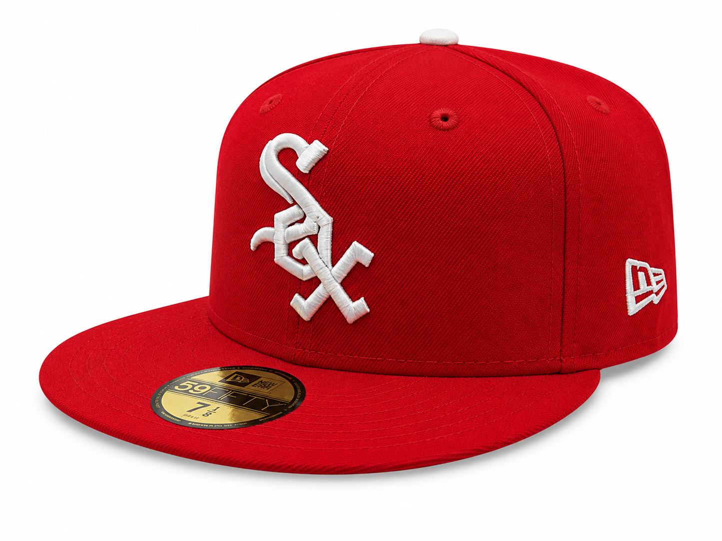 Chicago White Sox Collection 1972 New Era Cooperstown Classics Red 59FIFTY Fitted Hat Official Team Hat Sports Fan Cap
