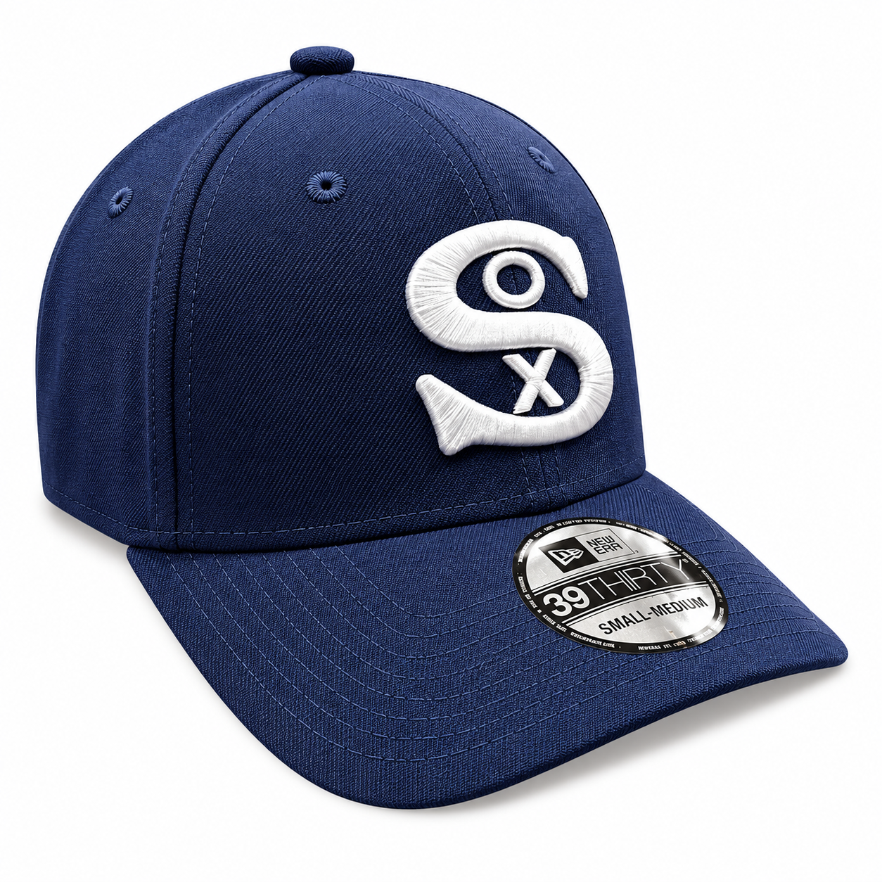 Chicago White Sox New Era 1929 Cooperstown Classics Navy 39THIRTY Flex Fit Hat Official Team Hat Sports Fan Cap