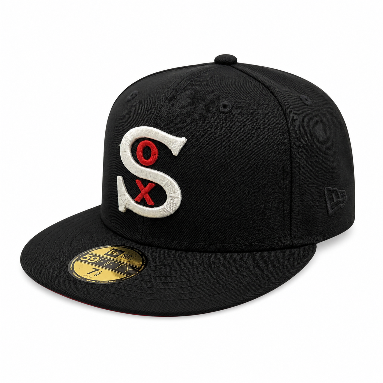 Chicago White Sox New Era Black Wool 1917 59FIFTY Fitted Hat Official Team Hat Sports Fan Cap