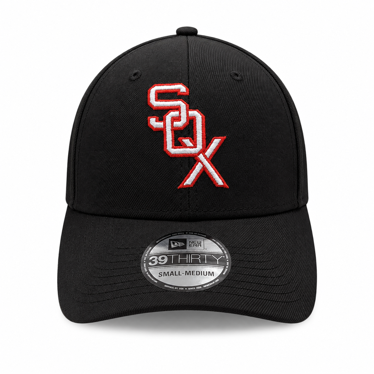 Chicago White Sox 1959 Cooperstown Classics Black 39THIRTY Flex Fit New Era Hat Official Team Hat Sports Fan Cap