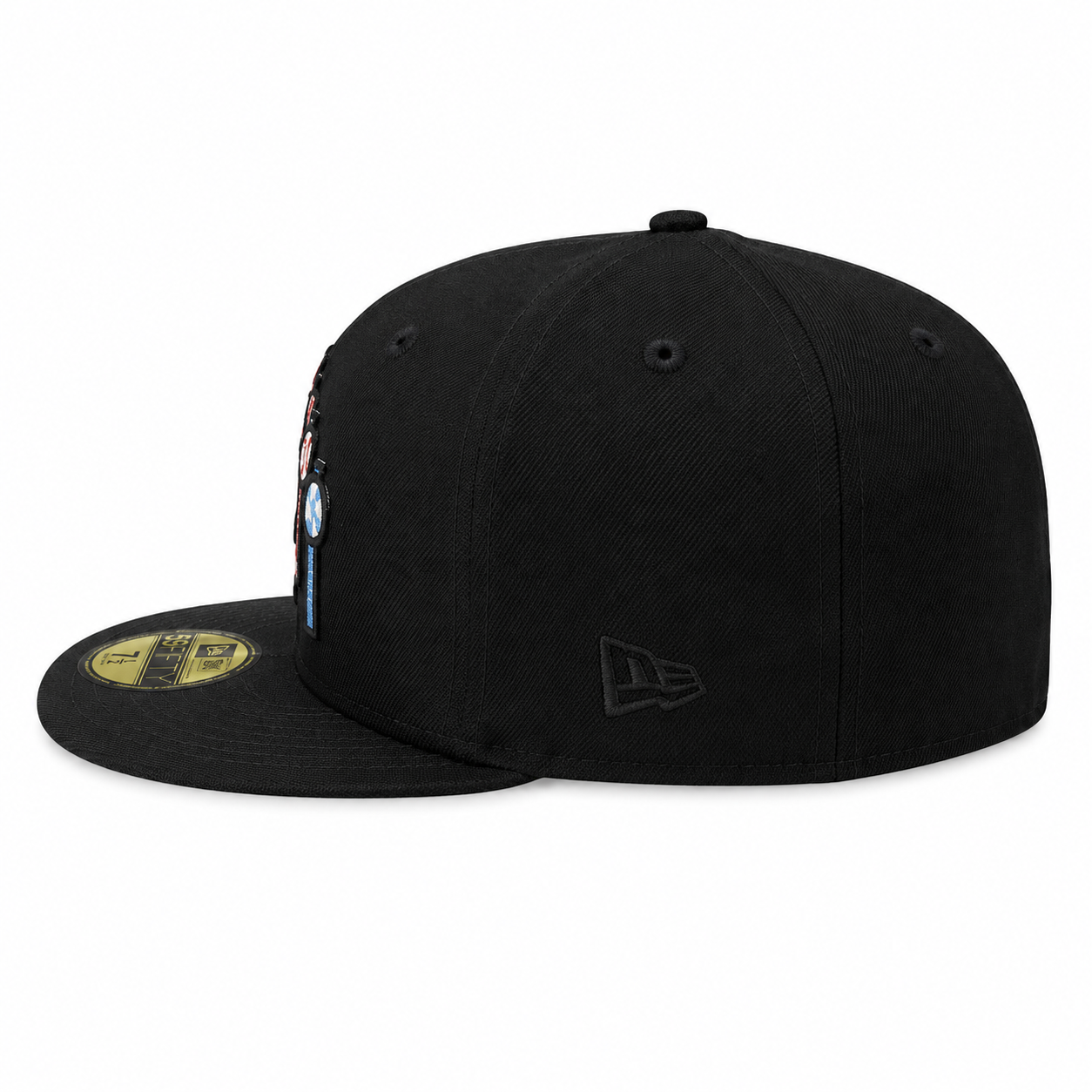 Chicago White Sox New Era Black Pinwheels 59FIFTY Fitted Hat Official Team Hat Sports Fan Cap