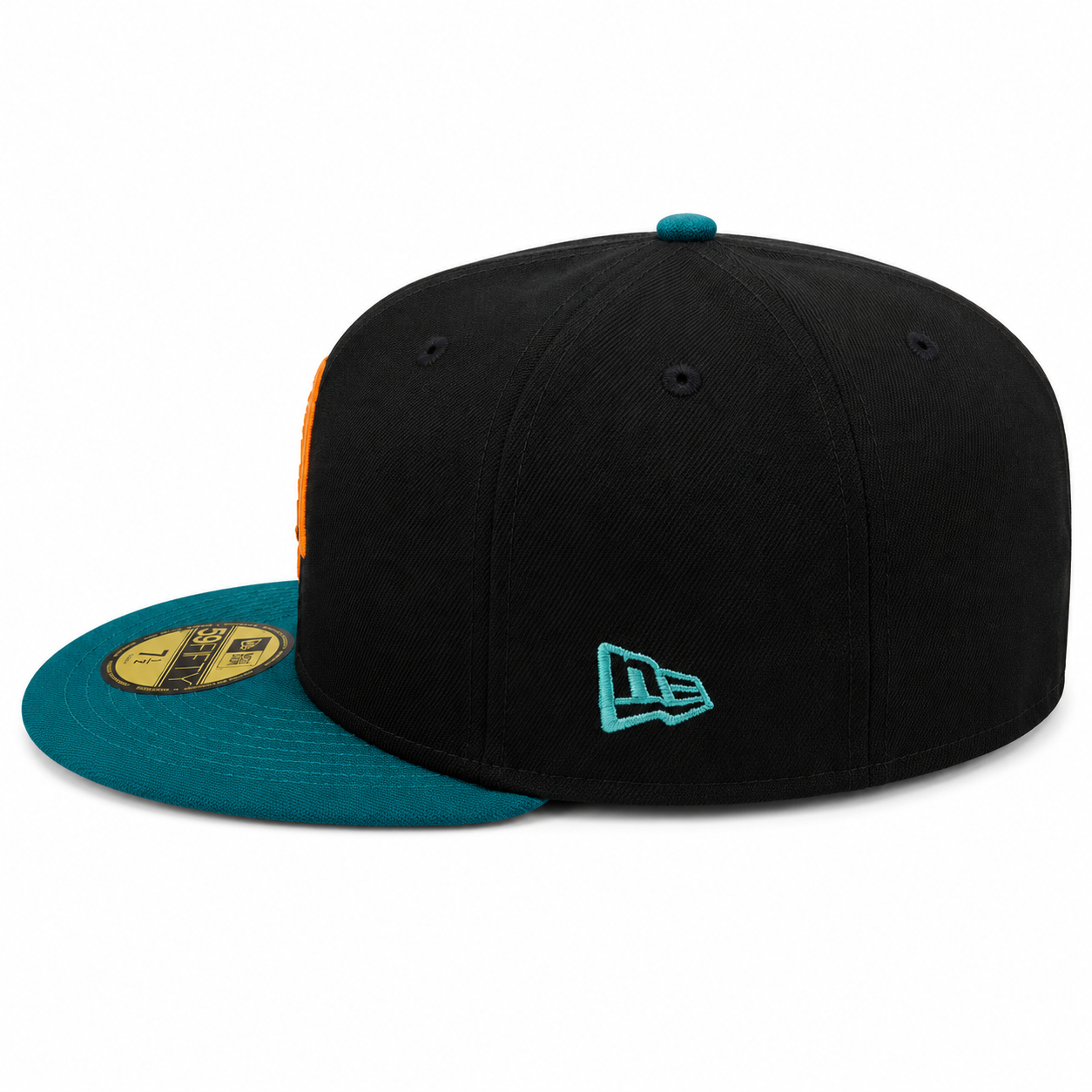 Boston Red Sox New Era Black/Pine Hellbilly Deluxe 59FIFTY Fitted Hat Official Team Hat Sports Fan Cap