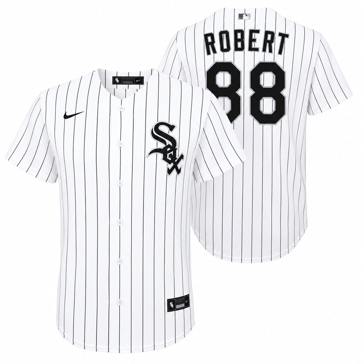 Youth Luis Robert Chicago White Sox White Home Nike Replica Jersey Official Team Jersey Sports Fan Apparel
