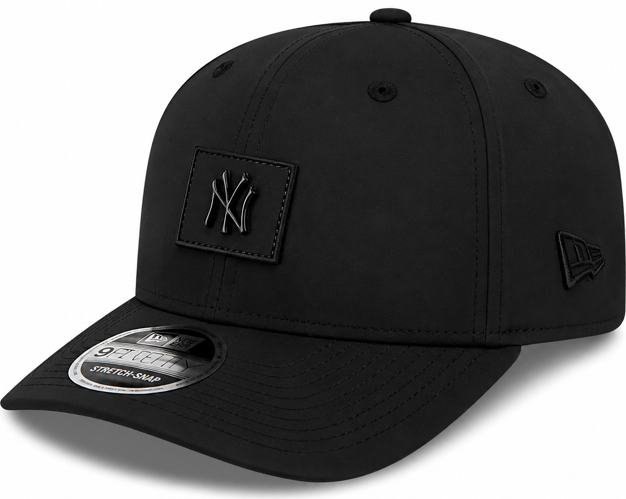 New York Yankees New Era 2026 Clubhouse 9SEVENTY Stretch Snap Adjustable Hat-Black Tonal Official Team Hat Sports Fan Cap