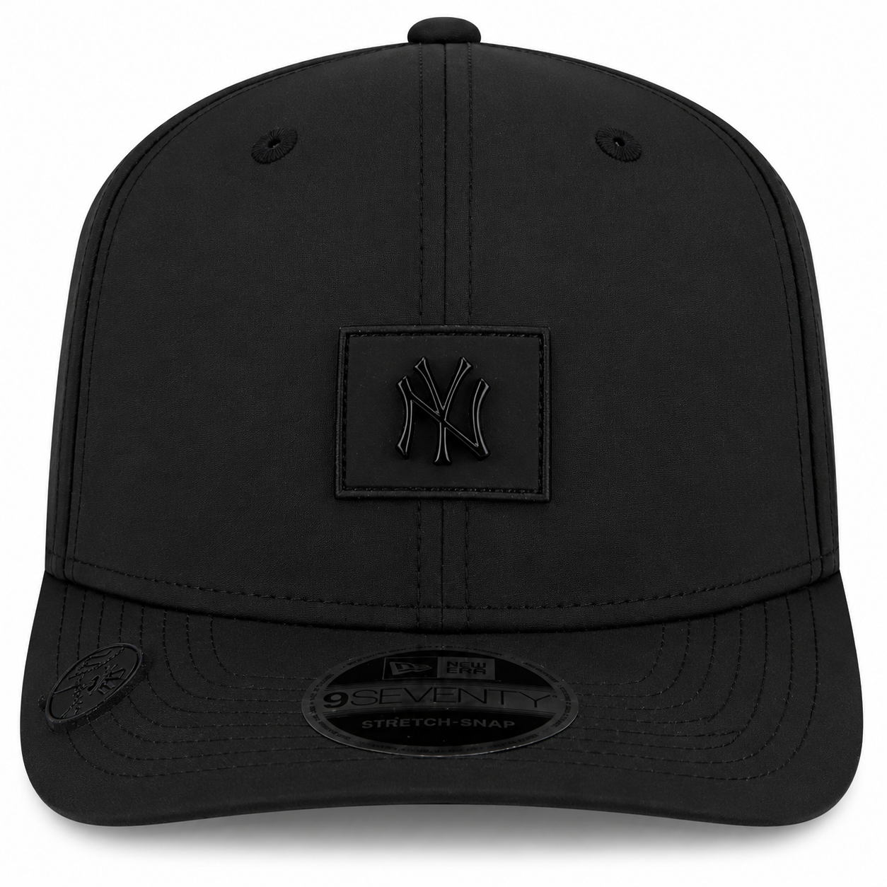 New York Yankees New Era 2026 Clubhouse 9SEVENTY Stretch Snap Adjustable Hat-Black Tonal Official Team Hat Sports Fan Cap