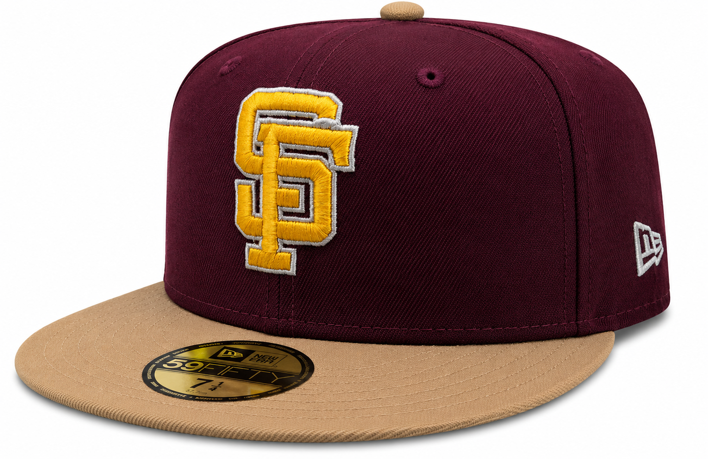 San Francisco Giants New Era Rock Pack 2 Tone Master of Puppets Inspired 59FIFTY Fitted Hat Official Team Hat Sports Fan Cap