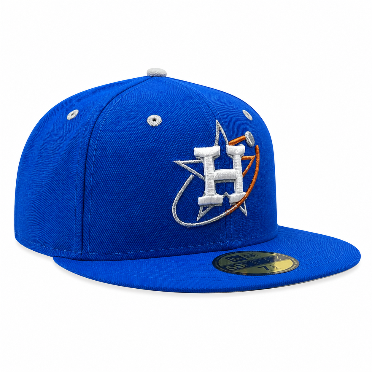 Houston Astros NASA Blue Lift Off Space City 59FIFTY Fitted Hat Official Team Hat Sports Fan Cap