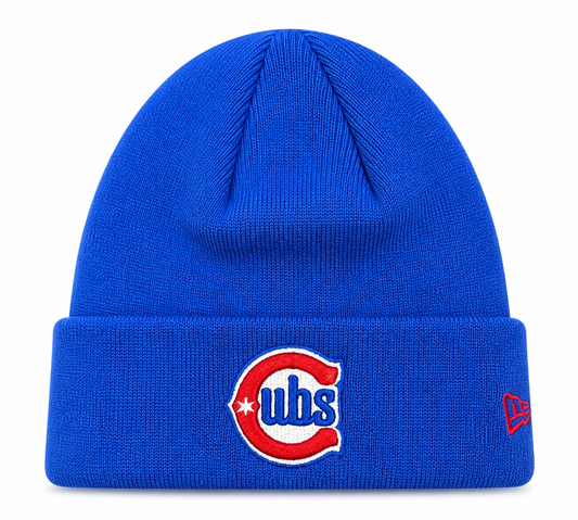 Chicago Cubs New Era Royal 2nd Alternate Cuffed Knit Hat Official Team Hat Sports Fan Cap