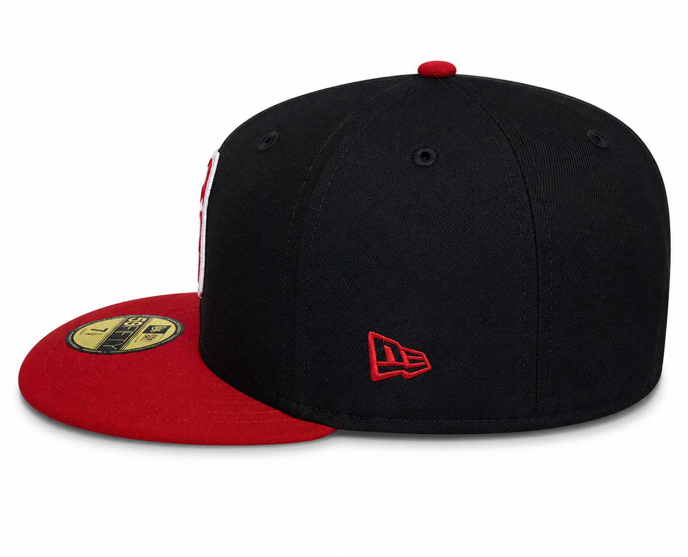 Iowa Cubs New Era MILB 2 Tone Black/Red 59FIFTY Fitted Hat Official Team Hat Sports Fan Cap
