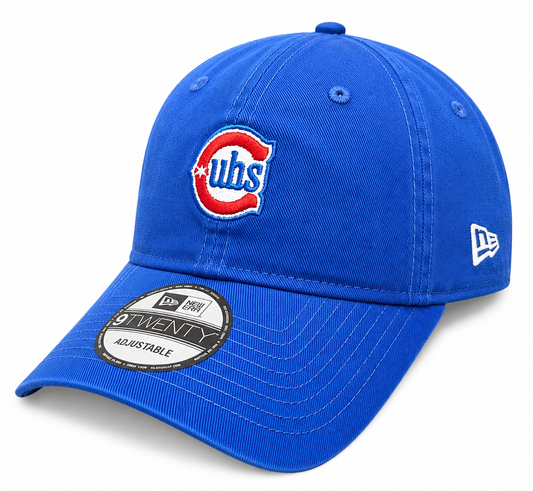 Chicago Cubs New Era Royal Blue Alternate 2 9TWENTY Adjustable Hat Official Team Hat Sports Fan Cap