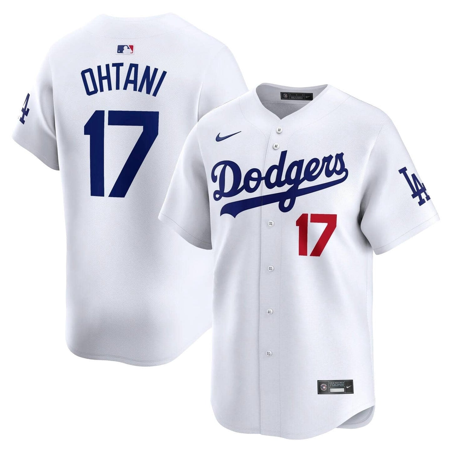 Shohei Ohtani Los Angeles Dodgers MLB Home Limited Jersey Nike Official Team Jersey Sports Fan Apparel