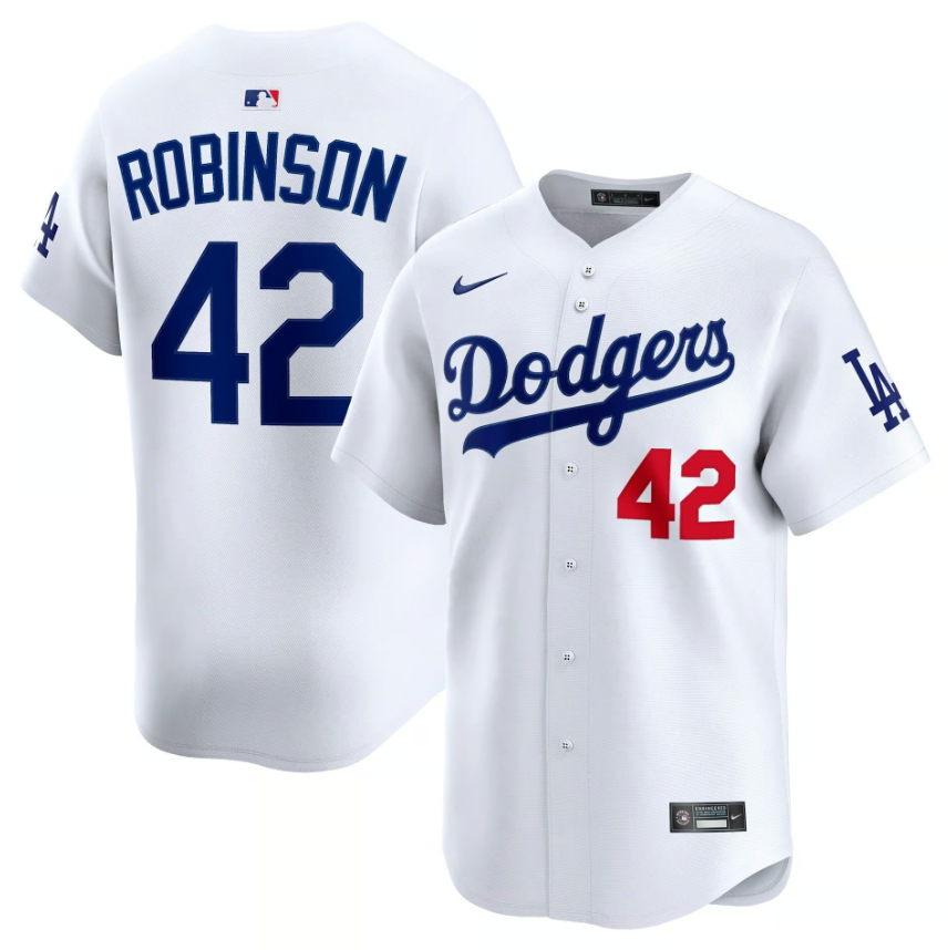 Jackie Robinson Brooklyn Dodgers MLB Cooperstown Jersey Nike Official Team Jersey Sports Fan Apparel