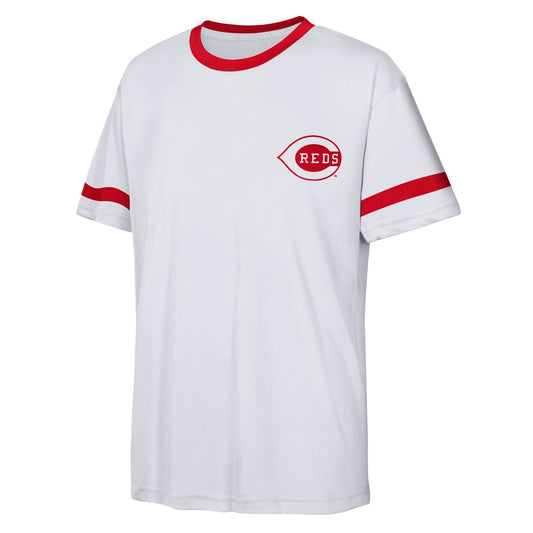 Youth Elly De La Cruz Cincinnati Reds Name And Number Sublimated White Jersey Top