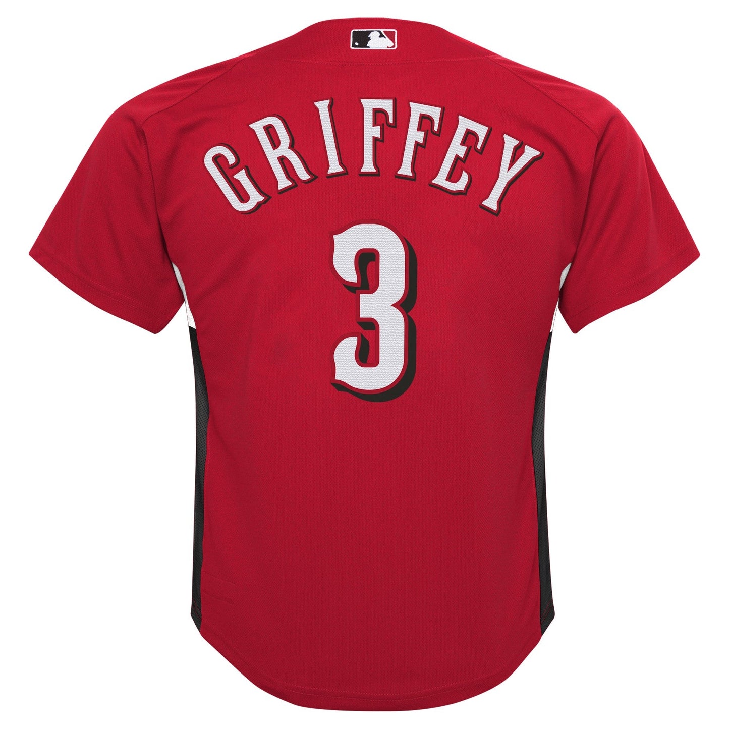 Youth Cincinnati Reds Ken Griffey Jr. Mitchell & Ness Red 2007 Cooperstown Collection Batting Practice Jersey Official Team Jersey Sports Fan Apparel