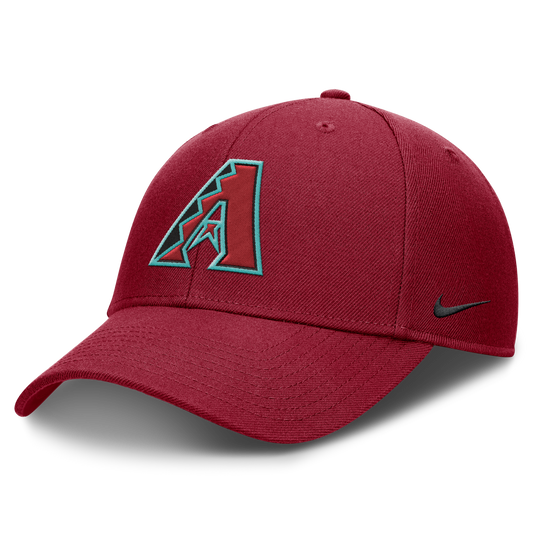 Arizona Diamondbacks Nike Crimson Club Adjustable Hat Official Team Hat Sports Fan Cap