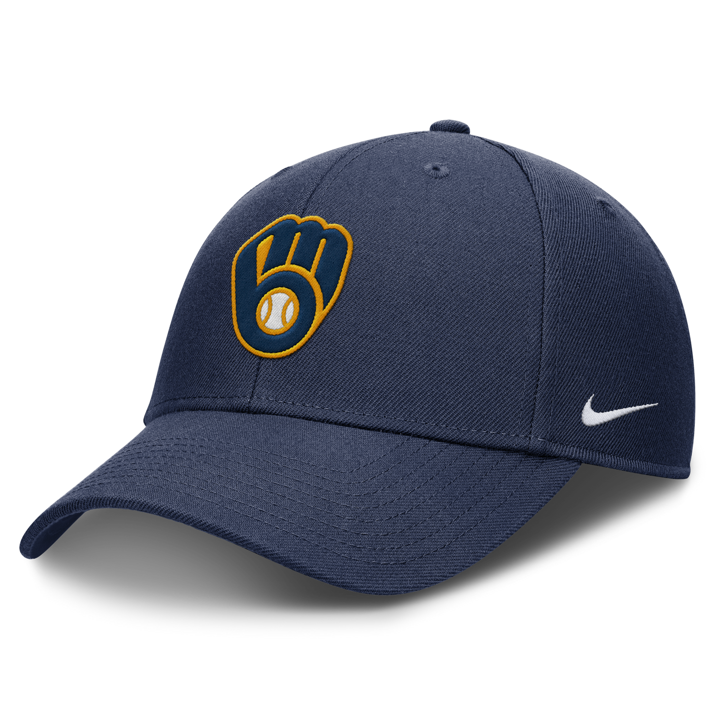 Milwaukee Brewers Nike Navy Club Adjustable Hat Official Team Hat Sports Fan Cap