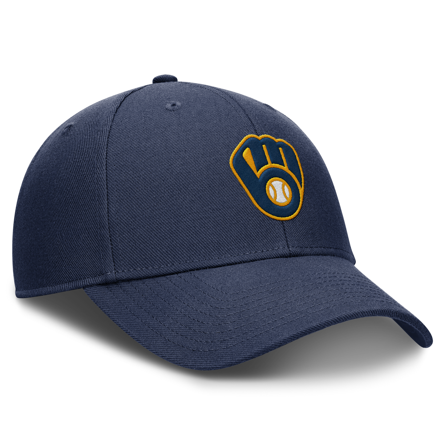 Milwaukee Brewers Nike Navy Club Adjustable Hat Official Team Hat Sports Fan Cap
