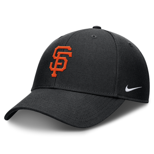 San Francisco Giants Nike Black Club Adjustable Hat Official Team Hat Sports Fan Cap