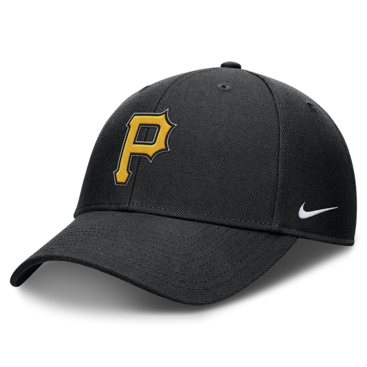 Pittsburgh Pirates Nike Black Club Adjustable Hat Official Team Hat Sports Fan Cap