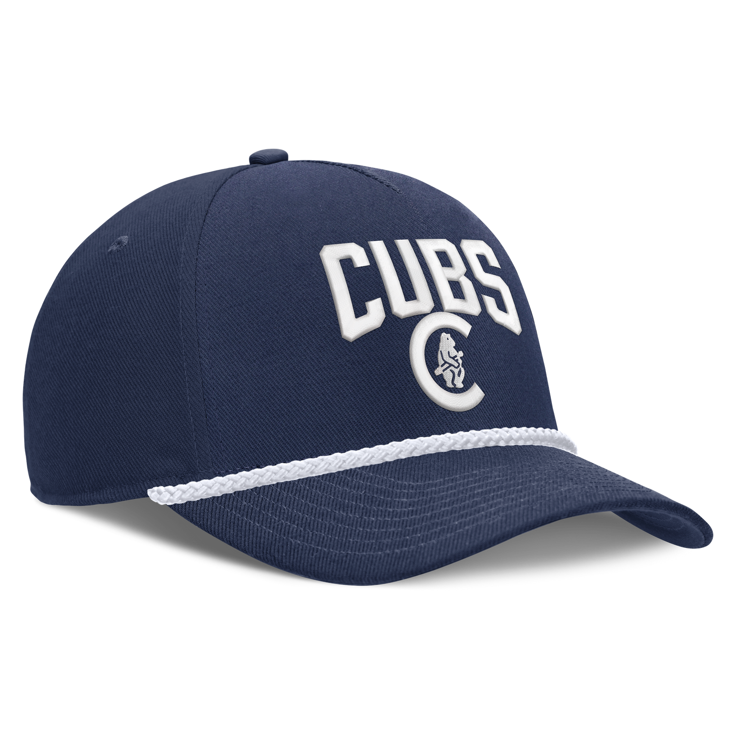 Chicago Cubs Nike Cooperstown Navy Blue Rise Adjustable Hat Official Team Hat Sports Fan Cap