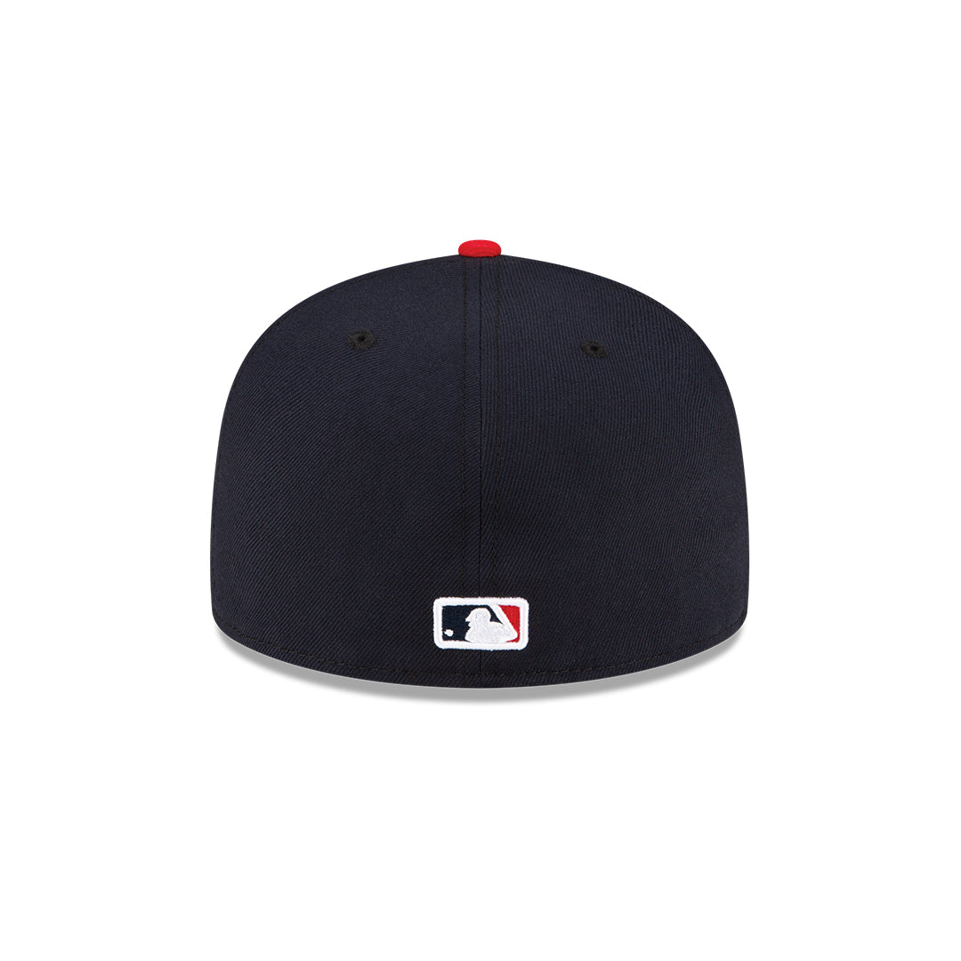 Men's Anaheim Angels New Era Navy/Red Alternate On-Field 59FIFTY Fitted Hat Official Team Hat Sports Fan Cap