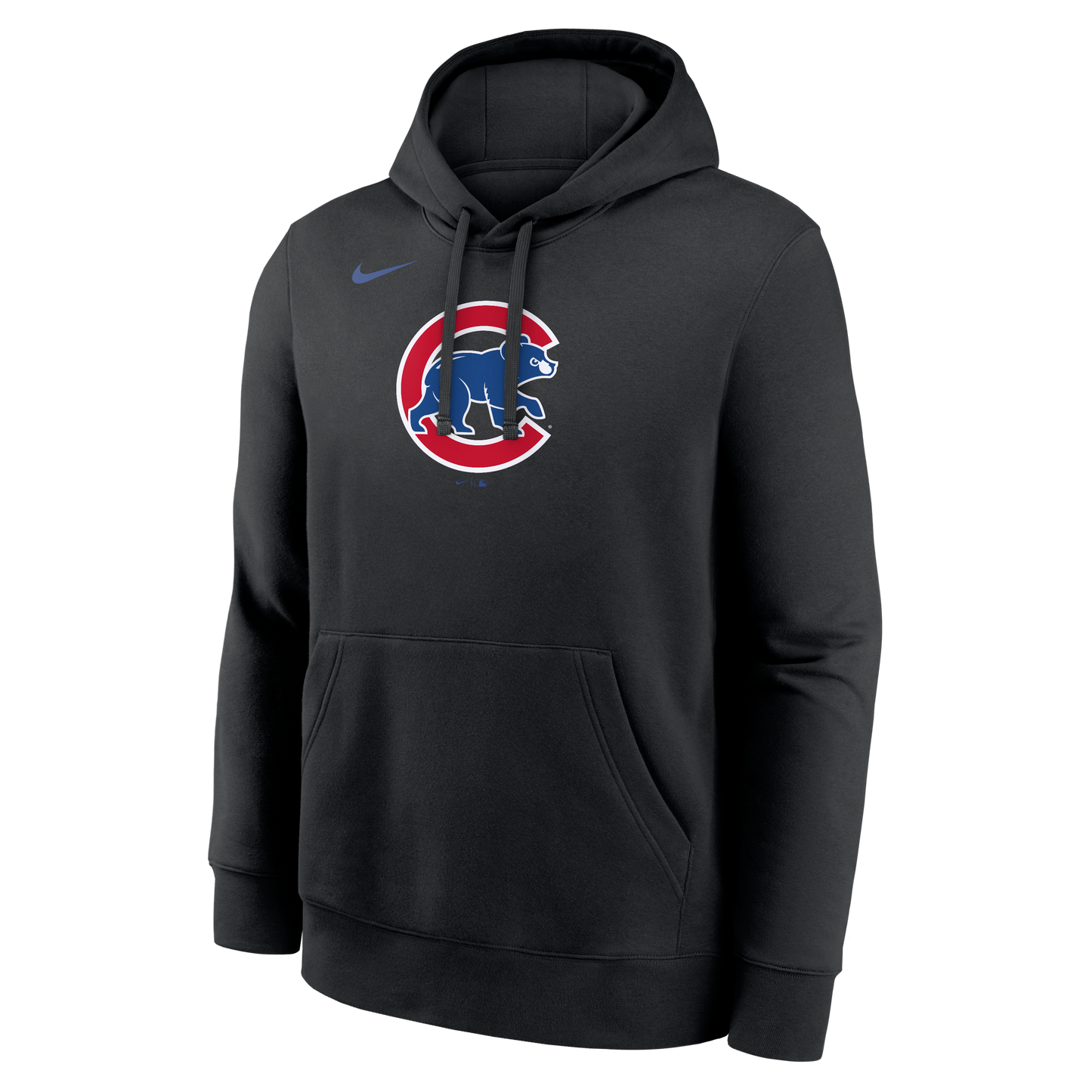 Mens Chicago Cubs Nike Catch Black Hoodie