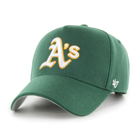Oakland Athletics MLB '47 Brand MVP DT Green Official Sports Fan Gear