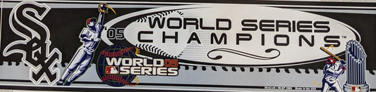 Chicago White Sox 2005 World Series Champions Bumper Sticker Official Sports Fan Gear