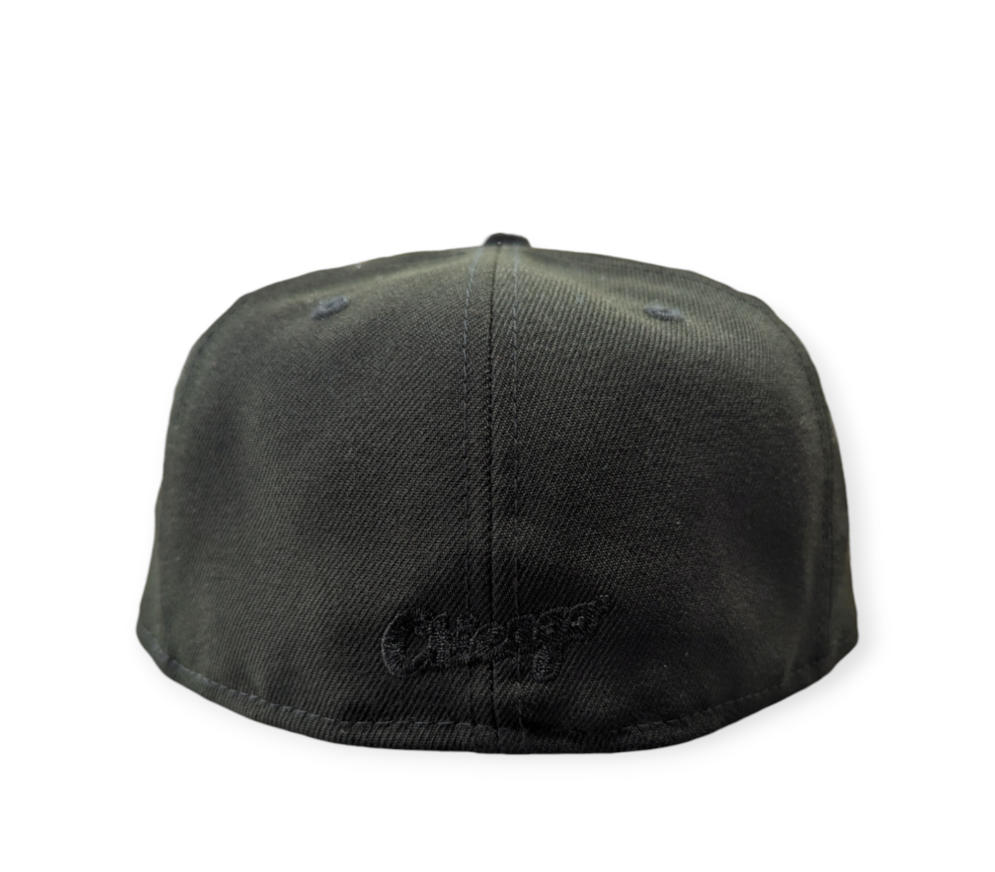 Men's Chicago White Sox New Era Tonal Black On Black 59FIFTY Fitted Hat Official Team Hat Sports Fan Cap