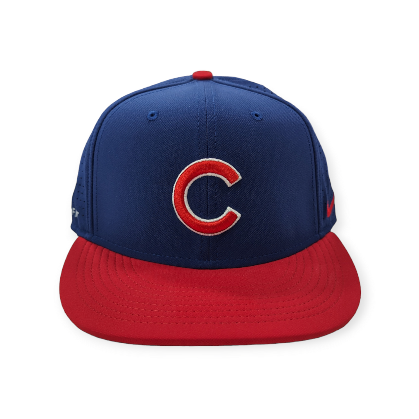 NIKE Chicago Cubs 2 Tone Deep Royal/Red Aero True Adjustable Dri-Fit Performance Hat Official Team Hat Sports Fan Cap