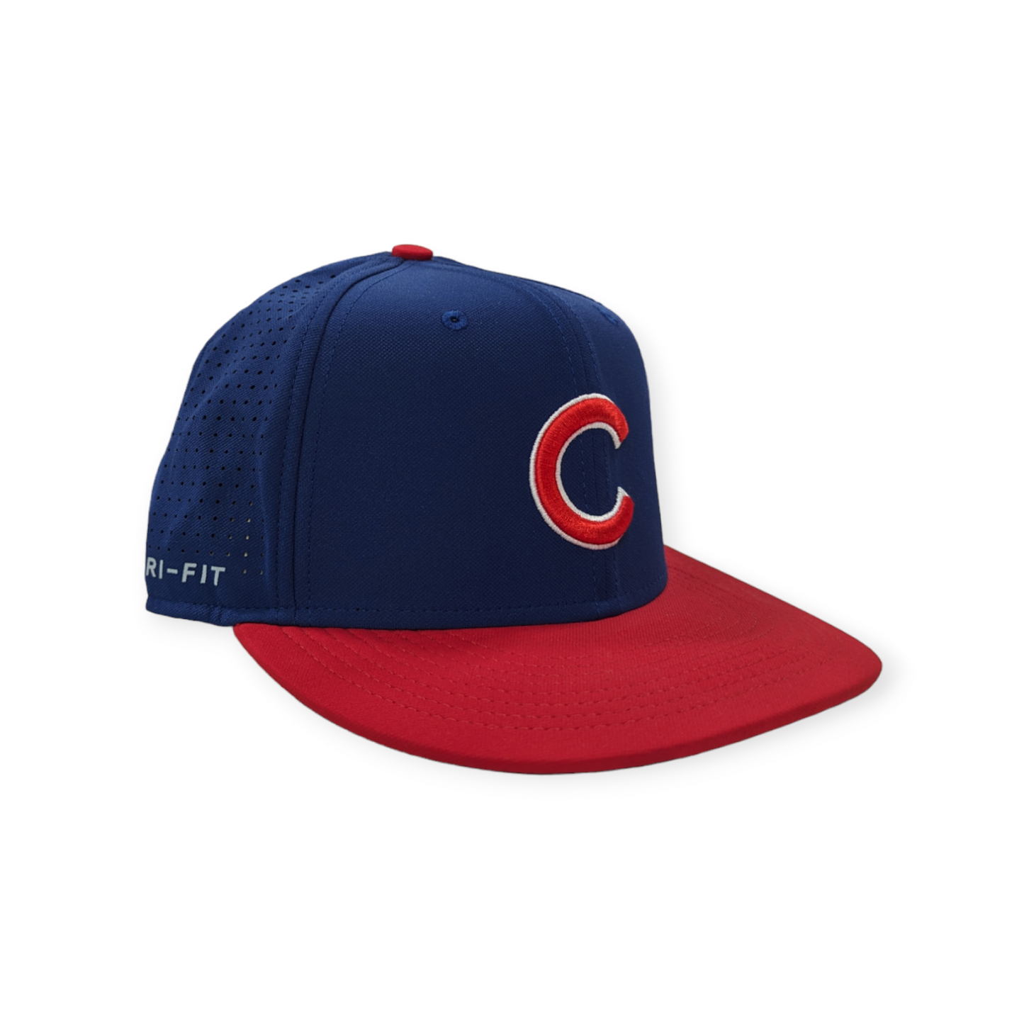 NIKE Chicago Cubs 2 Tone Deep Royal/Red Aero True Adjustable Dri-Fit Performance Hat Official Team Hat Sports Fan Cap