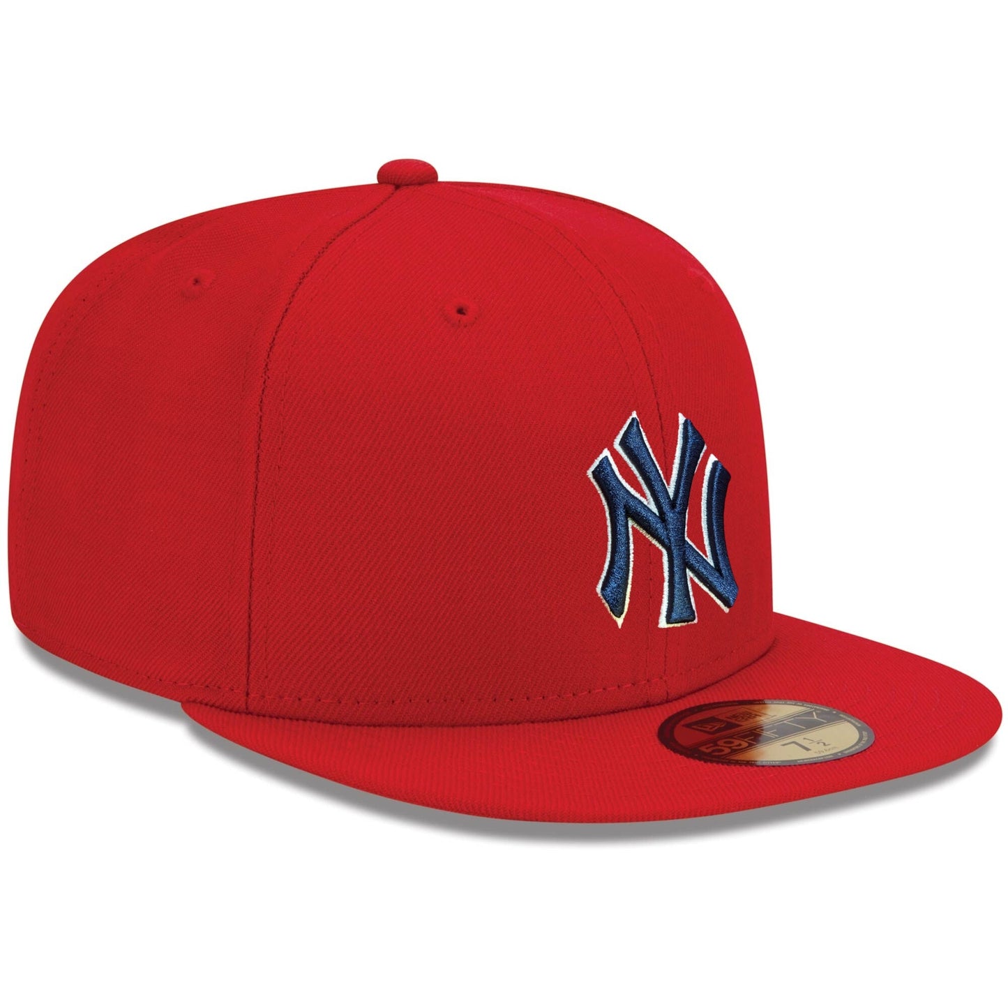 New York Yankees Red Durst 59FIFTY Fitted Hat Official Team Hat Sports Fan Cap