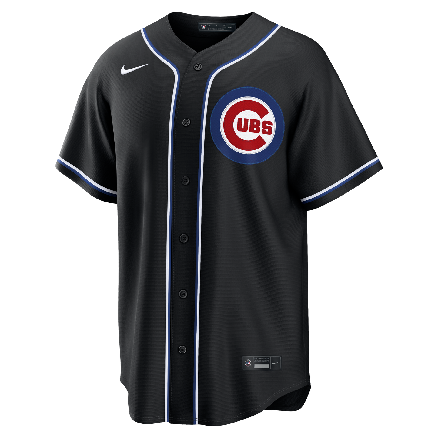 Men's Chicago Cubs Shota Imanaga Nike Black Carbon Replica Jersey Official Team Jersey Sports Fan Apparel