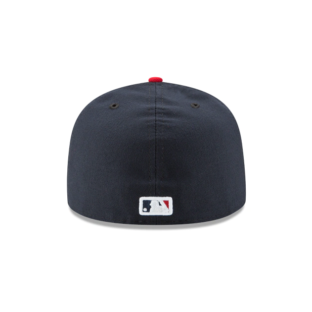 Men's St. Louis Cardinals New Era Navy/Red Game Authentic Collection Alternate 2 On-Field 59FIFTY Fitted Hat Official Team Hat Sports Fan Cap