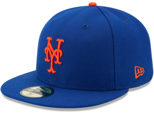 Men's New York Mets New Era Royal Authentic Collection On Field 59FIFTY Fitted Hat Official Team Hat Sports Fan Cap