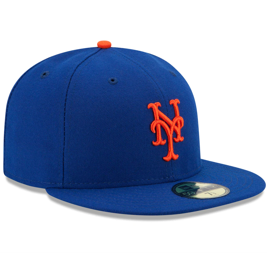 Men's New York Mets New Era Royal Authentic Collection On Field 59FIFTY Fitted Hat Official Team Hat Sports Fan Cap