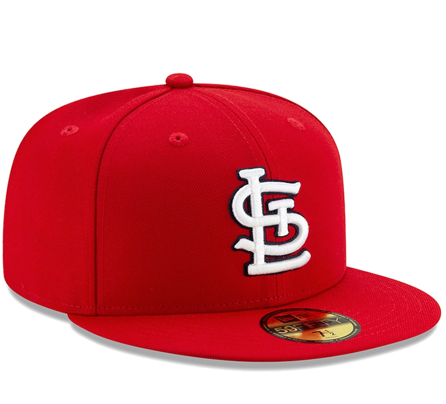 Men's St. Louis Cardinals New Era Red Authentic Collection On-Field 59FIFTY Fitted Hat Official Team Hat Sports Fan Cap