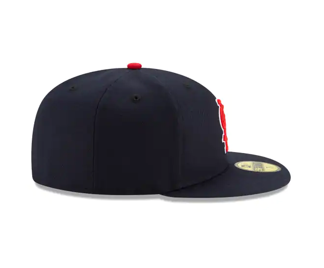 Men's St. Louis Cardinals New Era Navy Alternate Authentic Collection On-Field 59FIFTY Fitted Hat Official Team Hat Sports Fan Cap